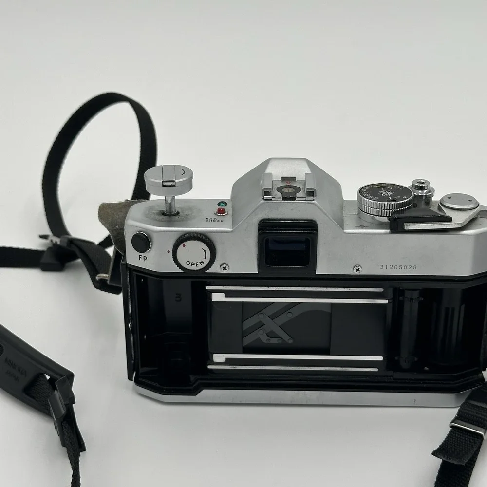 Yashica TL Electro X 35 mm SLR Camera with Lens, 2 Lens, Flash, Strap & Manual